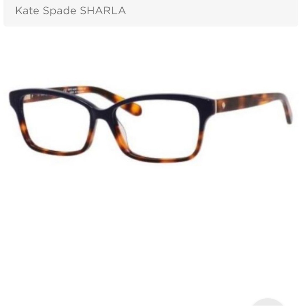 Kate Spade Sharla glasses frames Navy Tortoise